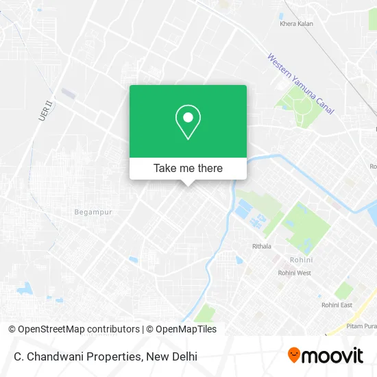 C. Chandwani Properties map