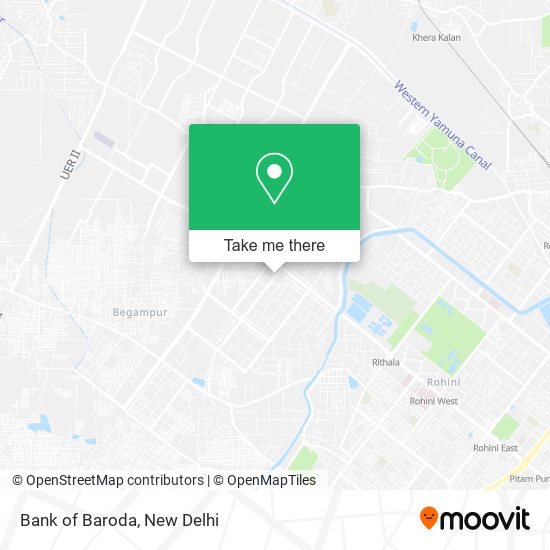 Bank of Baroda map