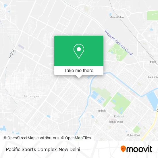 Pacific Sports Complex map