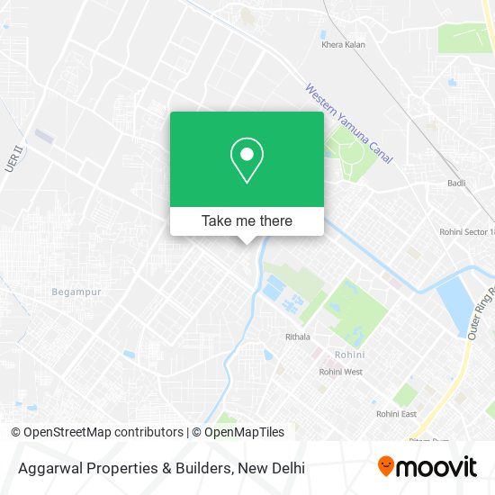 Aggarwal Properties & Builders map