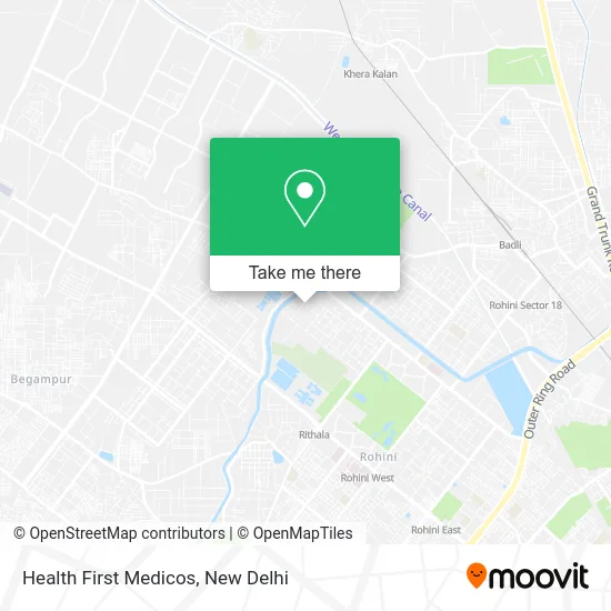 Health First Medicos map
