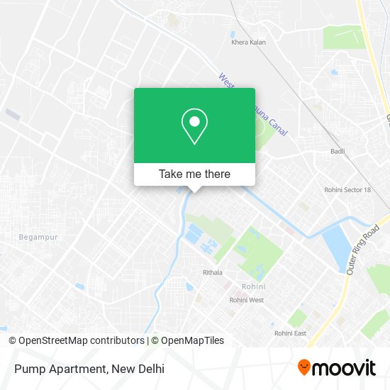 Pump Apartment map