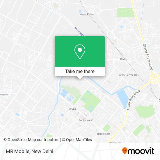 MR Mobile map