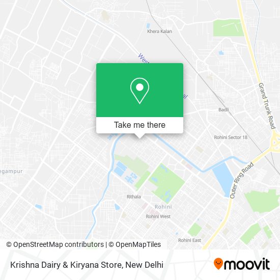 Krishna Dairy & Kiryana Store map