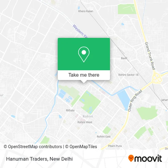 Hanuman Traders map