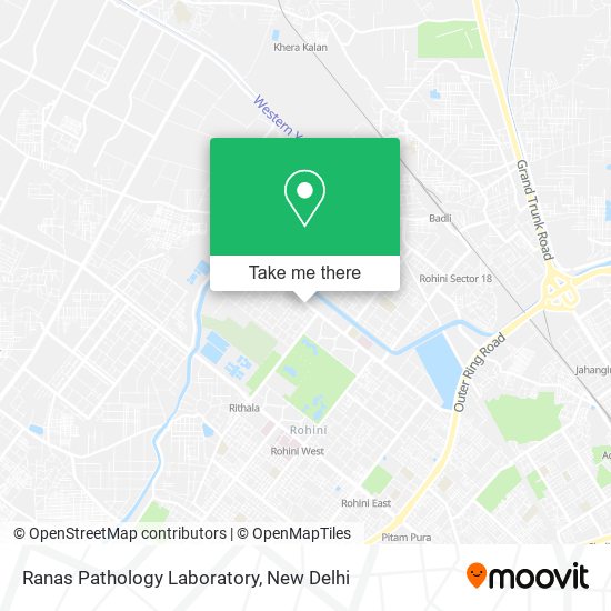 Ranas Pathology Laboratory map
