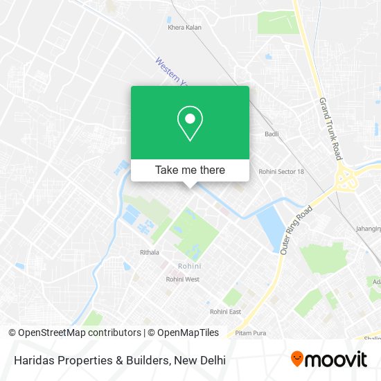 Haridas Properties & Builders map