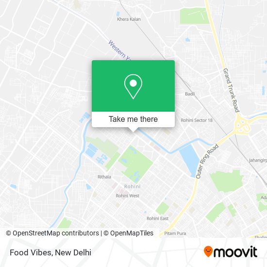 Food Vibes map