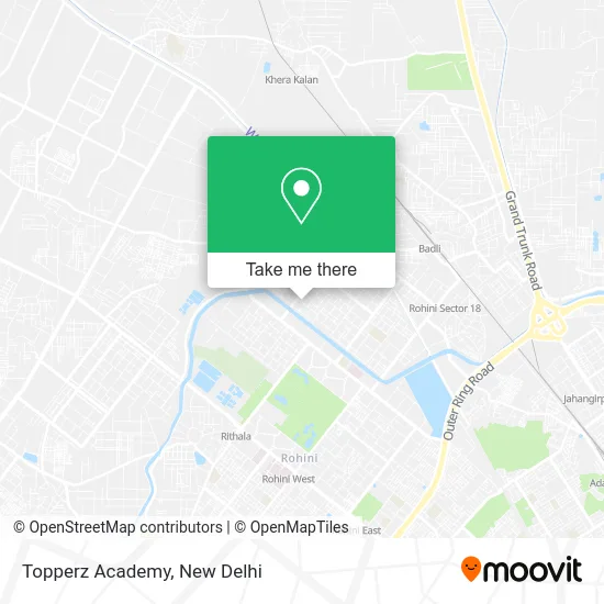 Topperz Academy map