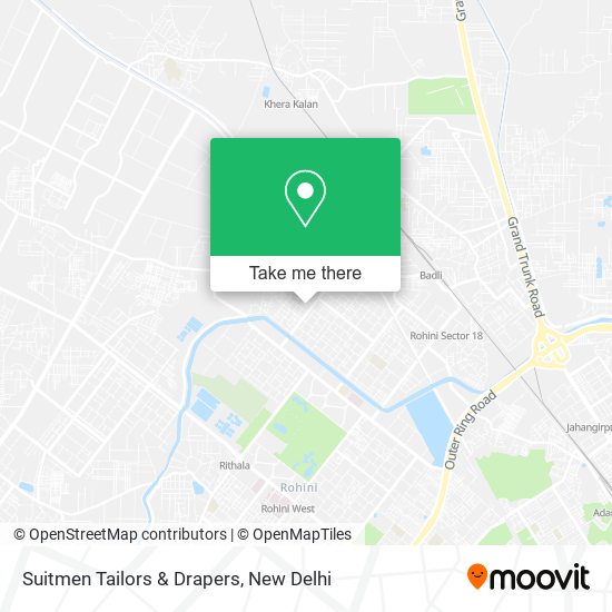 Suitmen Tailors & Drapers map