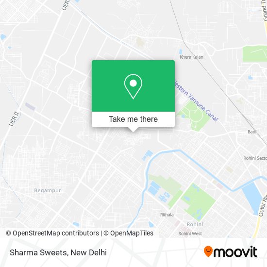 Sharma Sweets map