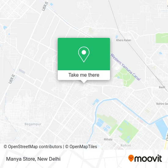 Manya Store map