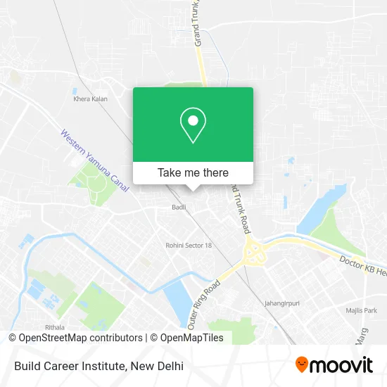 Build Career Institute map