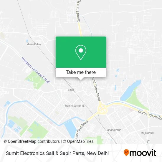 Sumit Electronics Sail & Sapir Parts map