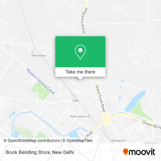 Book Bending Store map