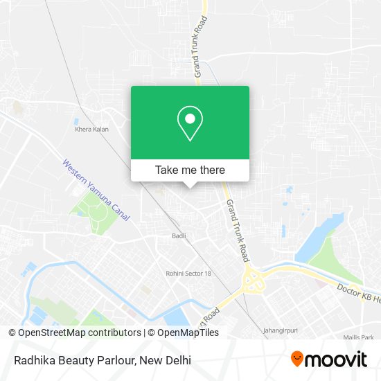 Radhika Beauty Parlour map