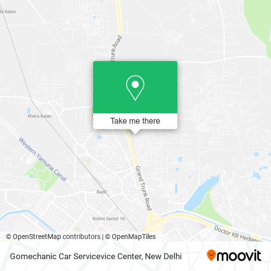 Gomechanic Car Servicevice Center map