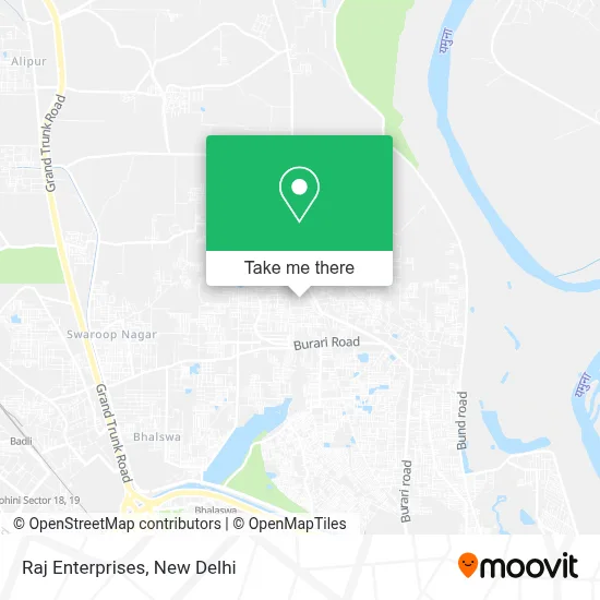 Raj Enterprises map