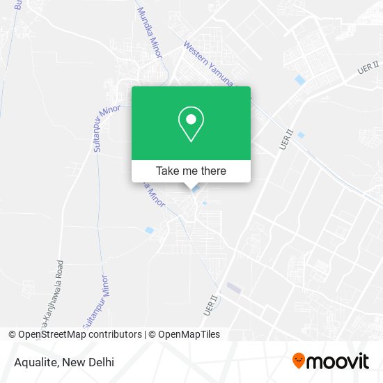 Aqualite map