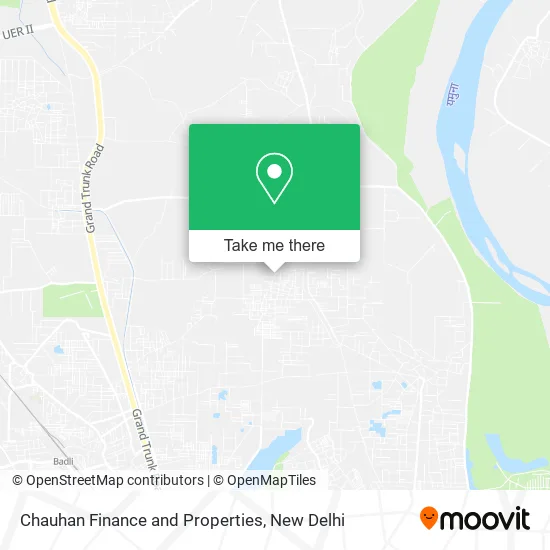 Chauhan Finance and Properties map