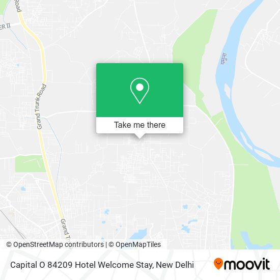 Capital O 84209 Hotel Welcome Stay map