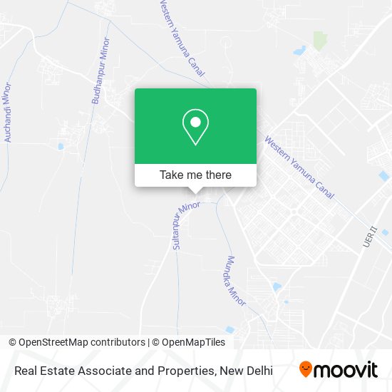 Real Estate Associate and Properties map