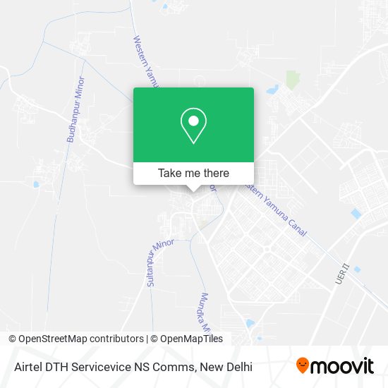 Airtel DTH Servicevice NS Comms map