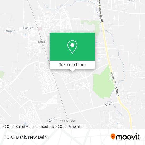 ICICI Bank map