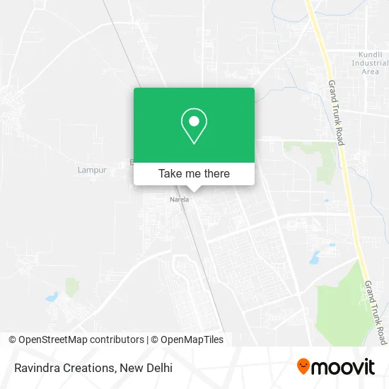 Ravindra Creations map