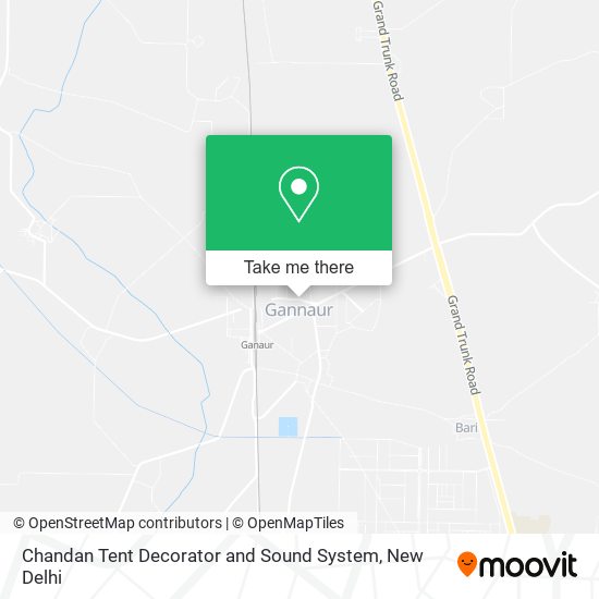 Chandan Tent Decorator and Sound System map