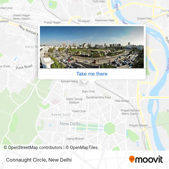 Connaught Circle map