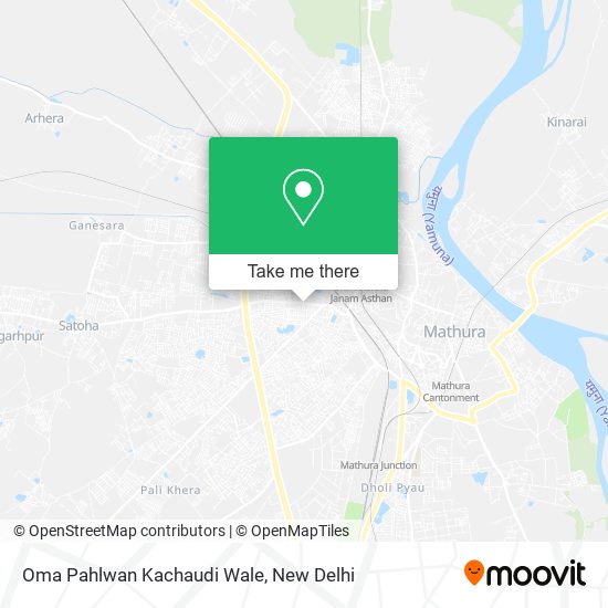 Oma Pahlwan Kachaudi Wale map