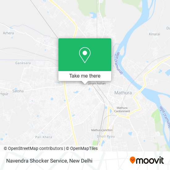 Navendra Shocker Service map