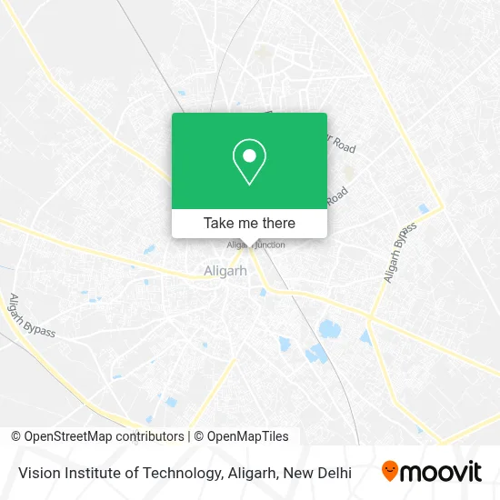 Vision Institute Of Technology, Aligarh map