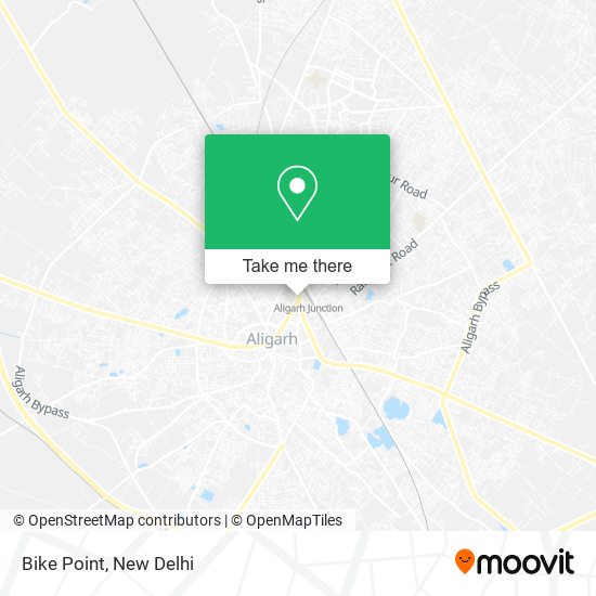 Bike Point map