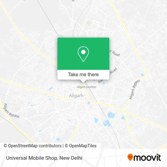 Universal Mobile Shop map