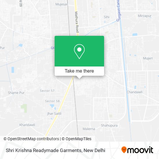 Shri Krishna Readymade Garments map