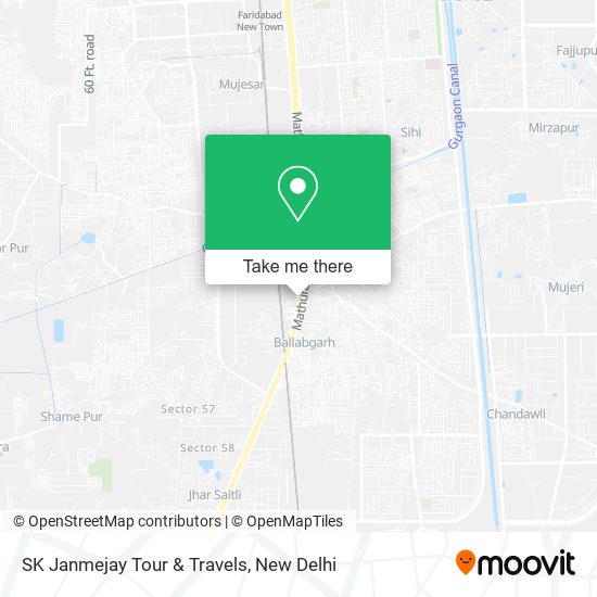 SK Janmejay Tour & Travels map