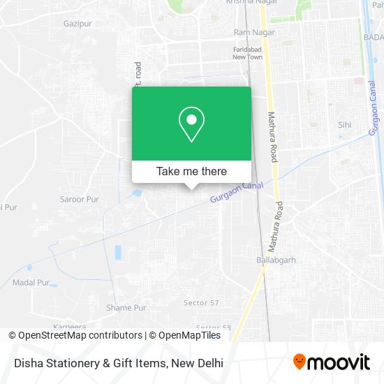Disha Stationery & Gift Items map