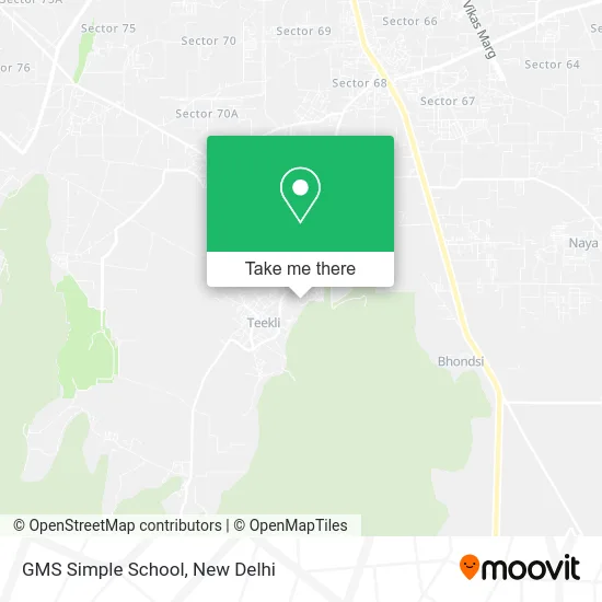 GMS Simple School map