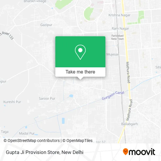 Gupta Ji Provision Store map