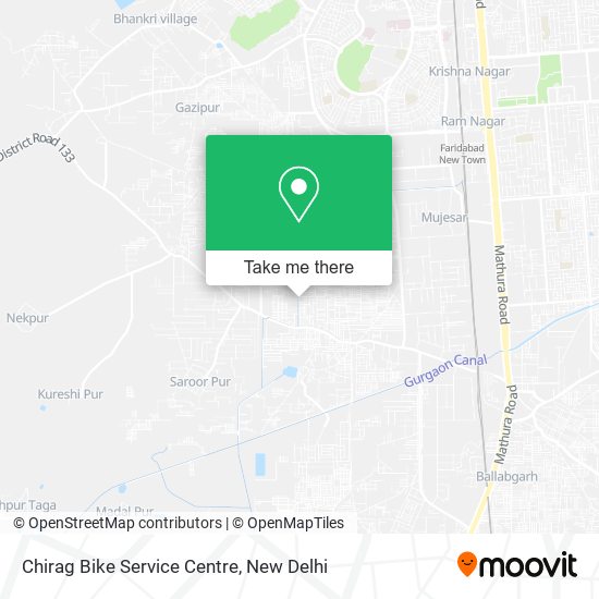 Chirag Bike Service Centre map