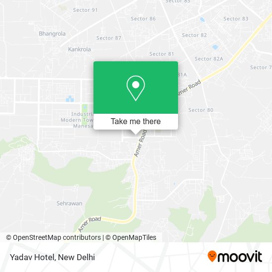 Yadav Hotel map