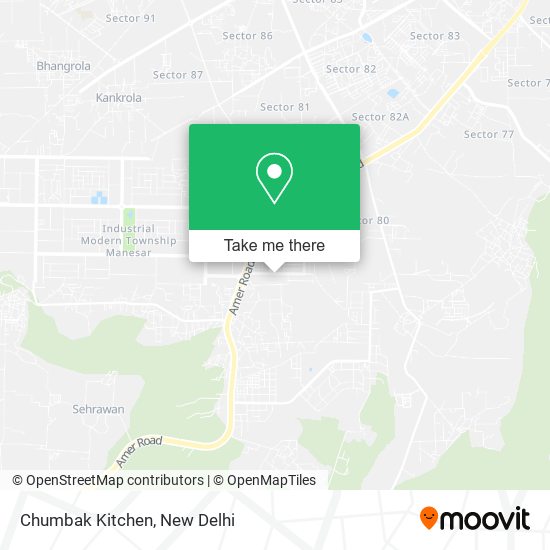 Chumbak Kitchen map