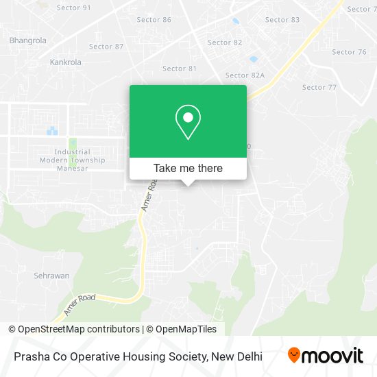 Prasha Co Operative Housing Society map