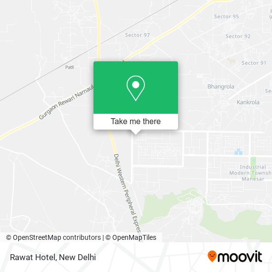 Rawat Hotel map