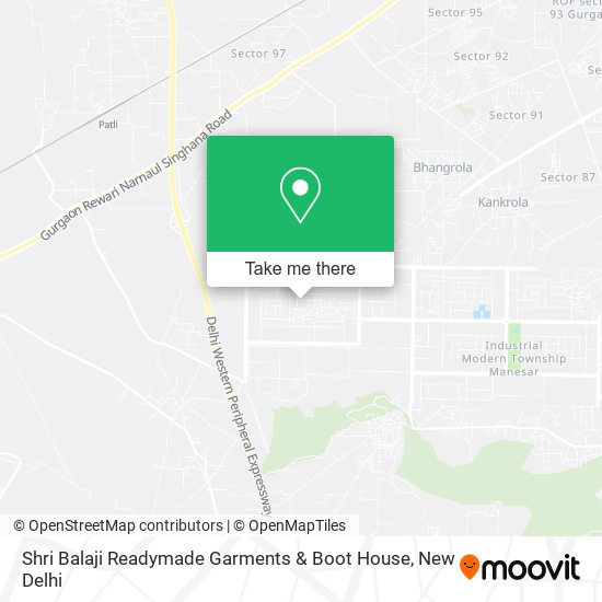 Shri Balaji Readymade Garments & Boot House map