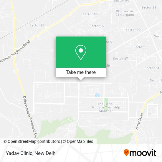 Yadav Clinic map