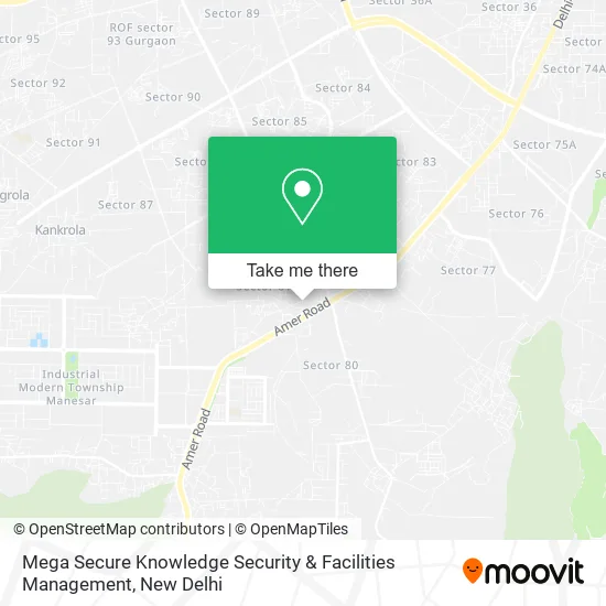 Mega Secure Knowledge Security & Facilities Management map