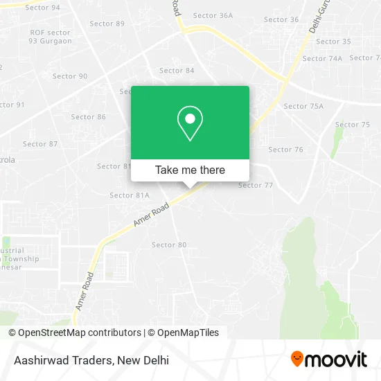 Aashirwad Traders map